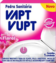 PEDRA SANITÁRIA FLORAL VAPT VUPT 