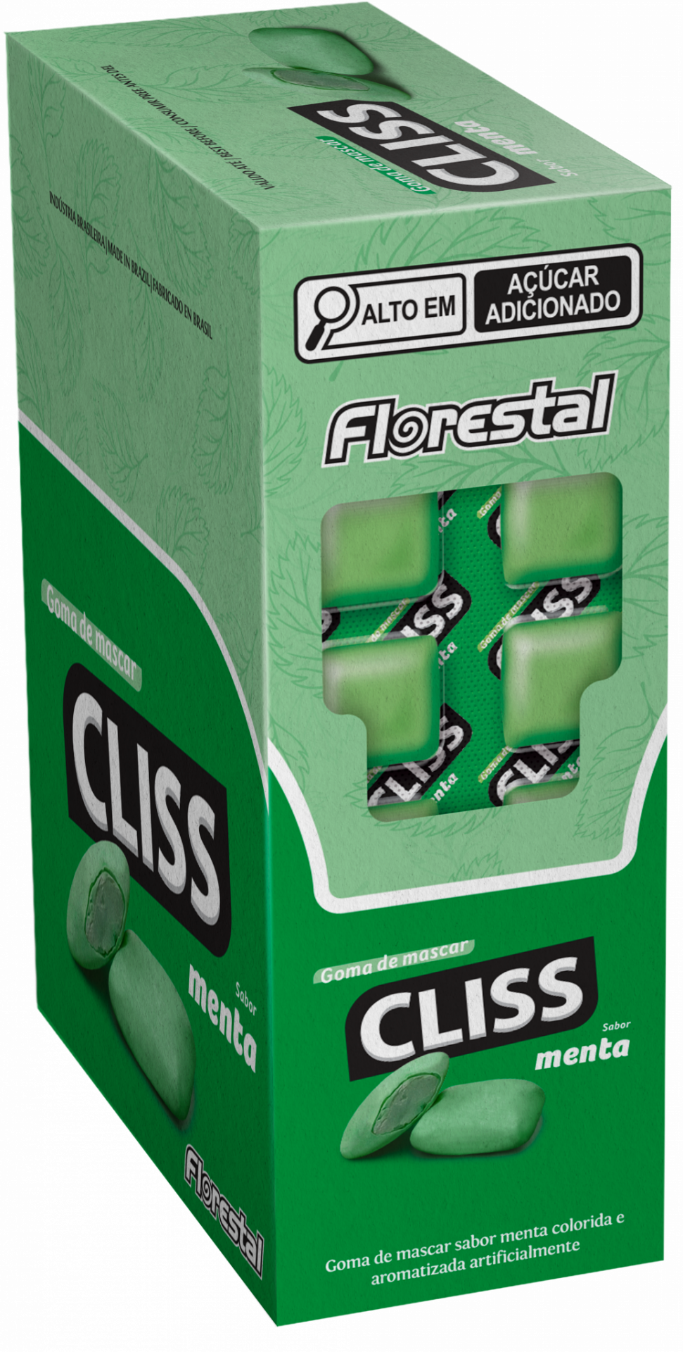 CHICLETE  MENTA CLISS FLORESTAL