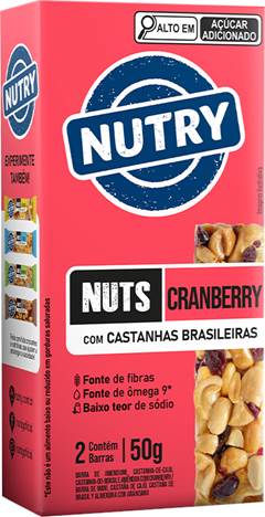 BARRA NUTS CX CRANBERRY NUTRY 