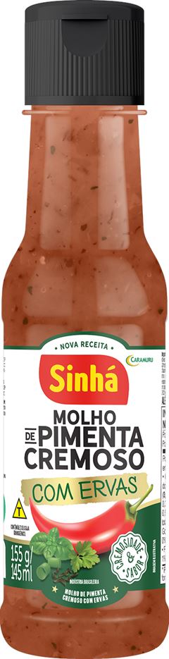 MOLHO DE PIMENTA COM ERVAS SINHA