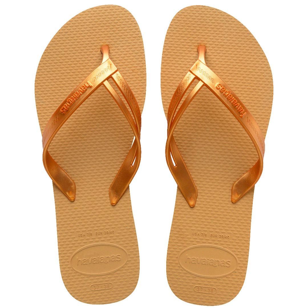 SANDÁLIA ELEGANCE DOURADO 39/40 HAVAIANAS 