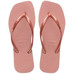 SANDÁLIA SLIM SQUARE ROSA CROCUS 39/40 HAVAIANAS 