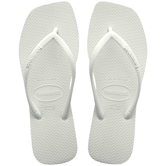 SANDÁLIA SLIM SQUARE BRANCO 35/36 HAVAIANAS 