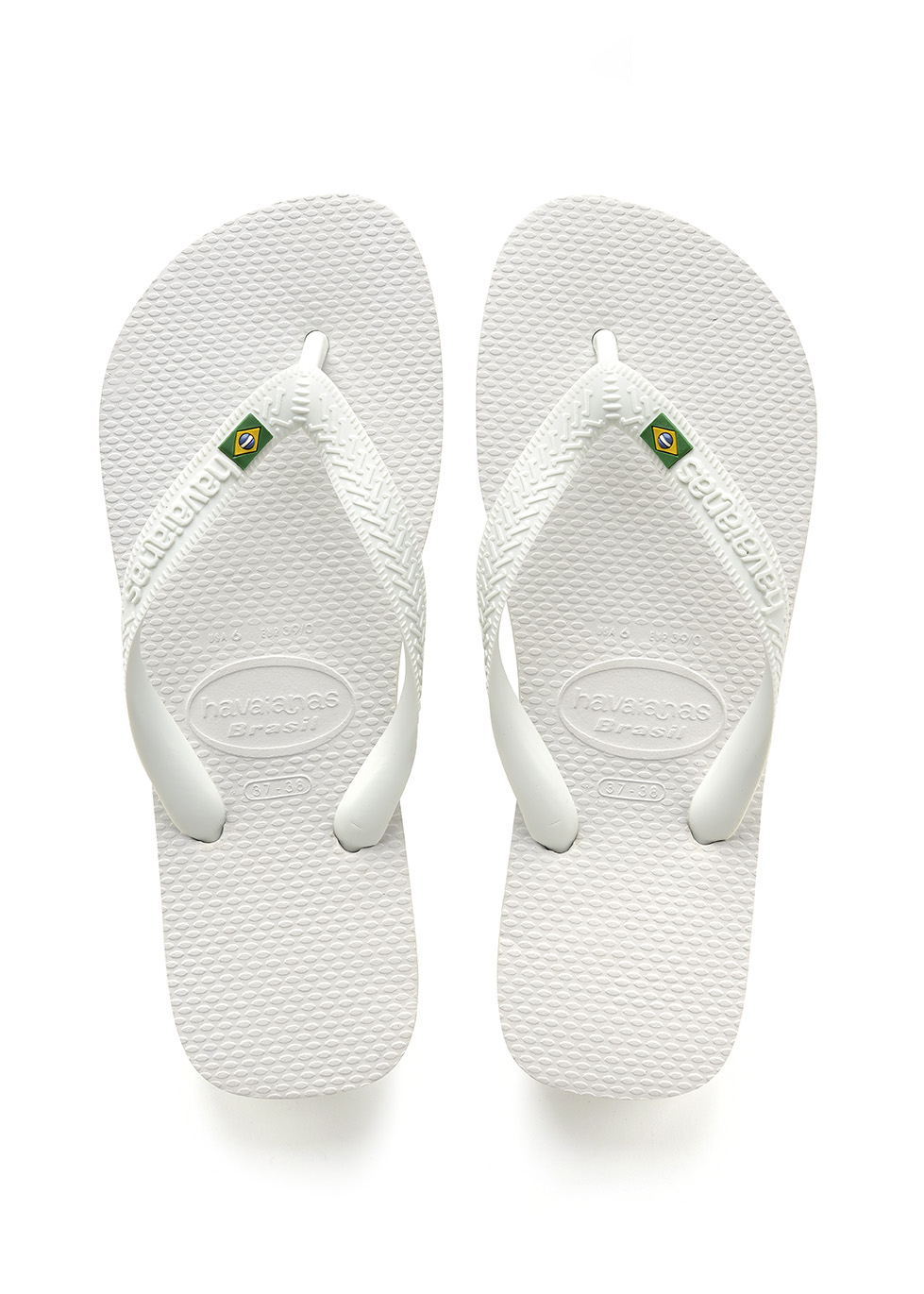 SANDÁLIA BRASIL BRANCO 35/36 HAVAIANAS