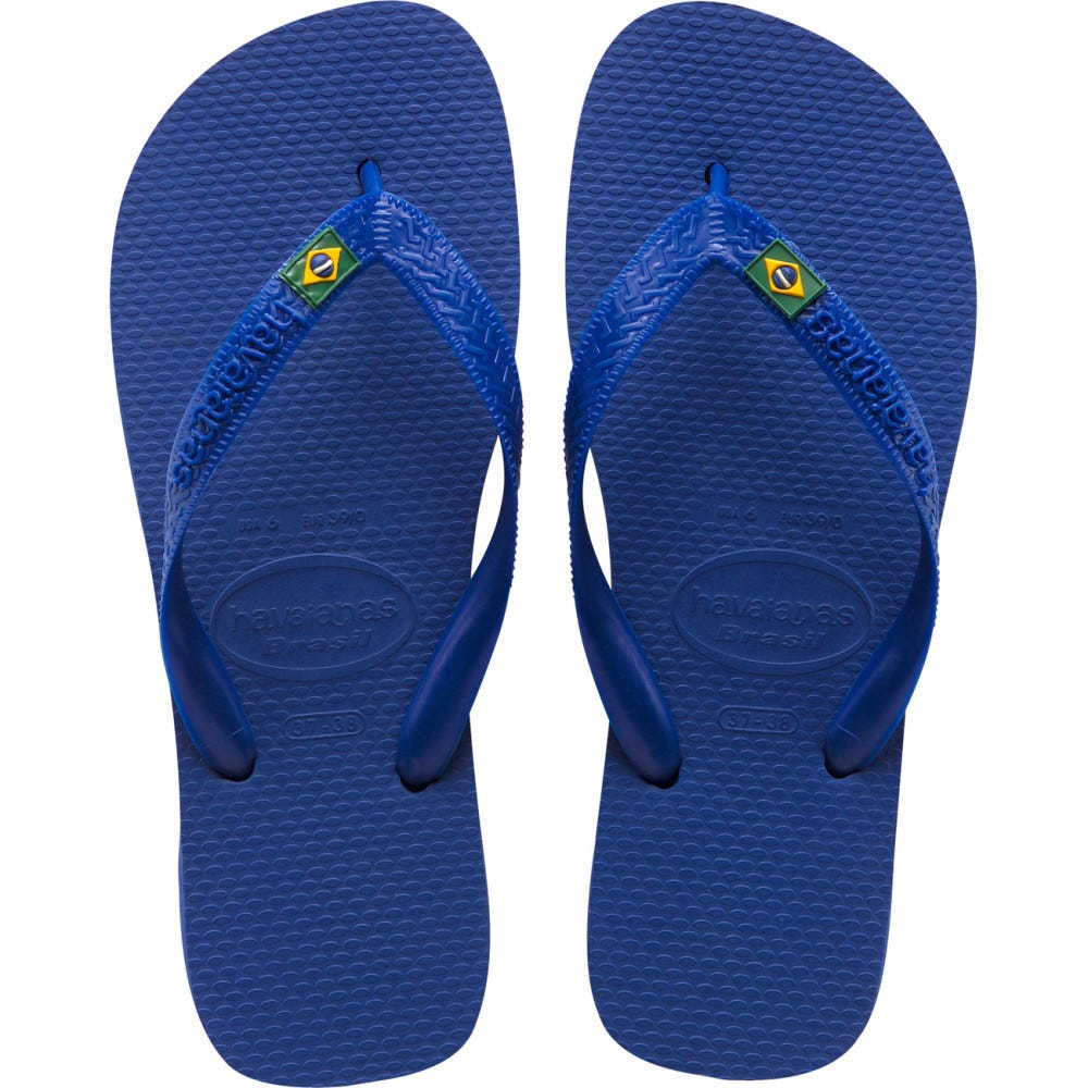 SANDÁLIA BRASIL AZUL NAVAL 45/46 HAVAIANAS 