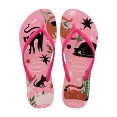 SANDÁLIA SLIM PETS ROSA GLOW 41/42 HAVAIANAS 