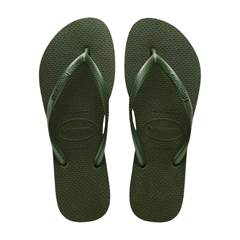 SANDÁLIA SLIM VERDE OLIVE 39/40 HAVAIANAS 