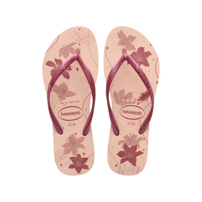 SANDÁLIA SLIM ORGANIC ROSA/ROSE GOLD 41/42 HAVAIANAS