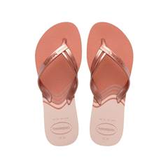 SANDÁLIA ELEGANCE PRINT ROSA CLAY 33/34 HAVAIANAS 