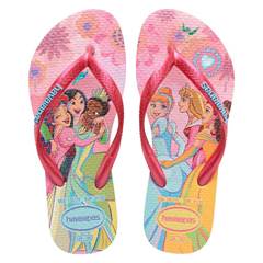 SANDÁLIA KIDS SLIM PRINCES ROSA GLOW 29/30 HAVAIANAS 