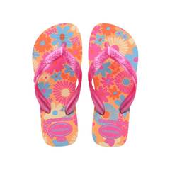 SANDÁLIA KIDS FLORES PESSEGO 33/34 HAVAIANAS