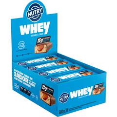 BARRA DE PROTEINA WHEY COOKIES & CREAM NUTRY 