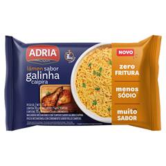 MACARRÃO INSTÂNTANEO GALINHA CAIPIRA ADRIA