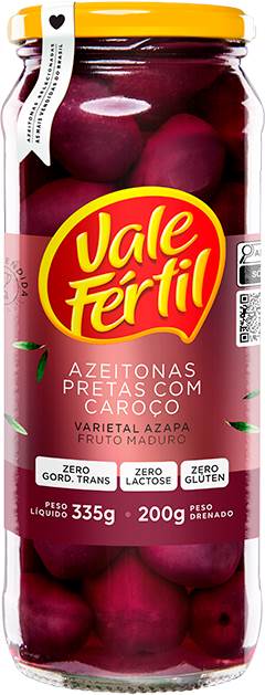 AZEITONA VIDRO PRETA VALE FÉRTIL 