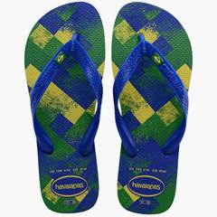 SANDÁLIA BRASIL FRESH FC AZUL NAVAL/AZUL NAVAL 35/36 HAVAIANAS 