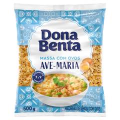 MACARRÃO COM OVOS AVE MARIA DONA BENTA