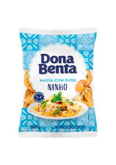 MACARRÃO COM OVOS NINHO DONA BENTA