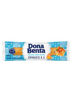 MACARRÃO COM OVOS ESPAGUETE N.8  DONA BENTA