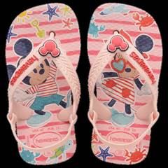 SANDÁLIA BABY DISNEY CLASSICS ROSA/VERMELHO 20 HAVAIANAS