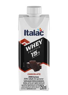 BEBIDA LÁCTEA WHEY 15GR ZERO LACTOSE CHOCOLATE ITALAC 