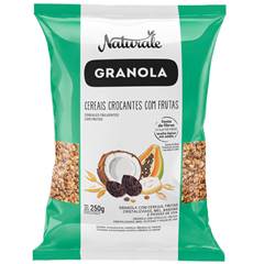 GRANOLA CEREAIS E FRUTAS NATURALE