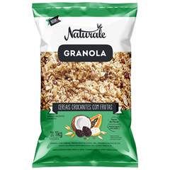 GRANOLA CEREAIS E FRUTAS NATURALE