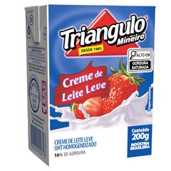 CREME DE LEITE LEVE 10% TP TRIÂNGULO