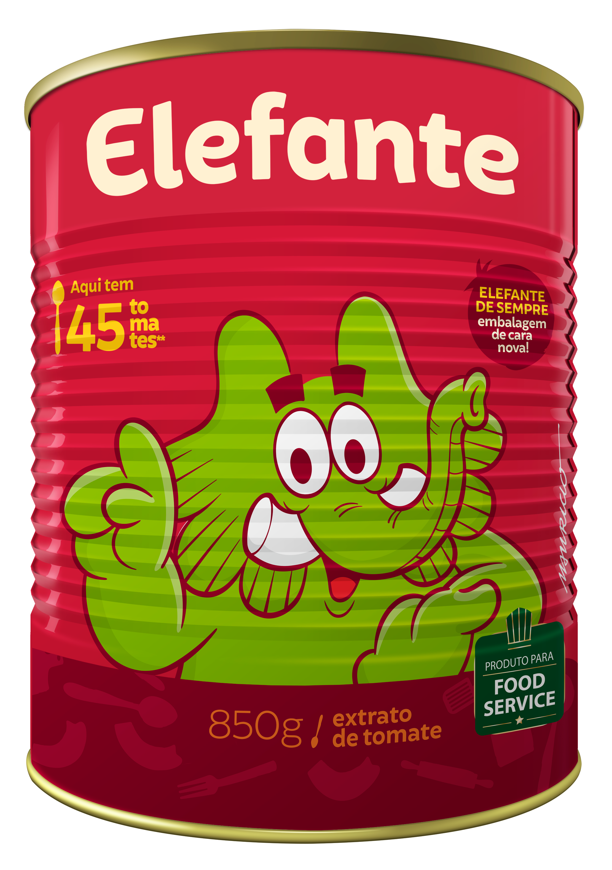 EXTRATO TOMATE LATA ELEFANTE 