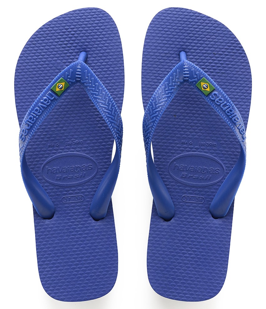 SANDÁLIA BRASIL AZUL NAVAL 37/38 HAVAIANAS 