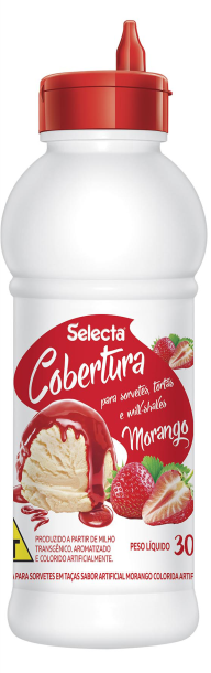 COBERTURA MORANGO SELECTA 