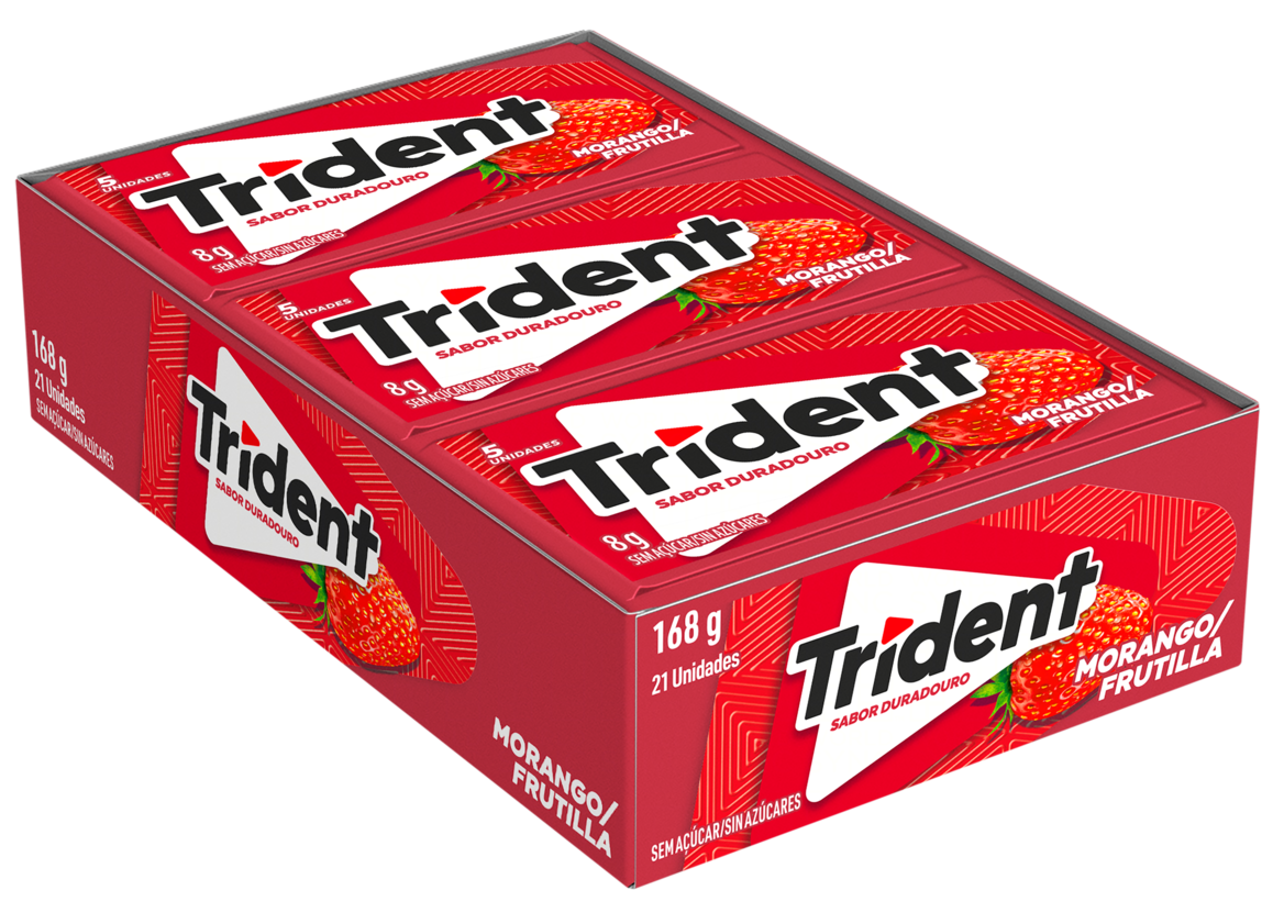 TRIDENT MORANGO 