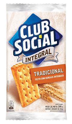 BISCOITO CLUB SOCIAL INTEGRAL