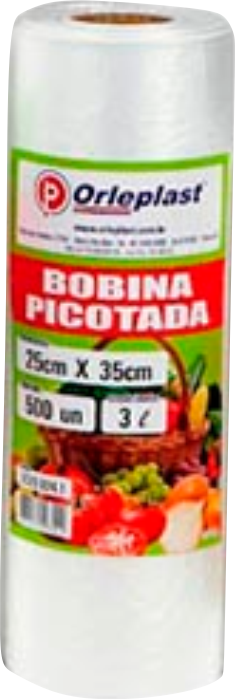 SACOLA PICOTADA 25X35 3LT ORLEPLAST