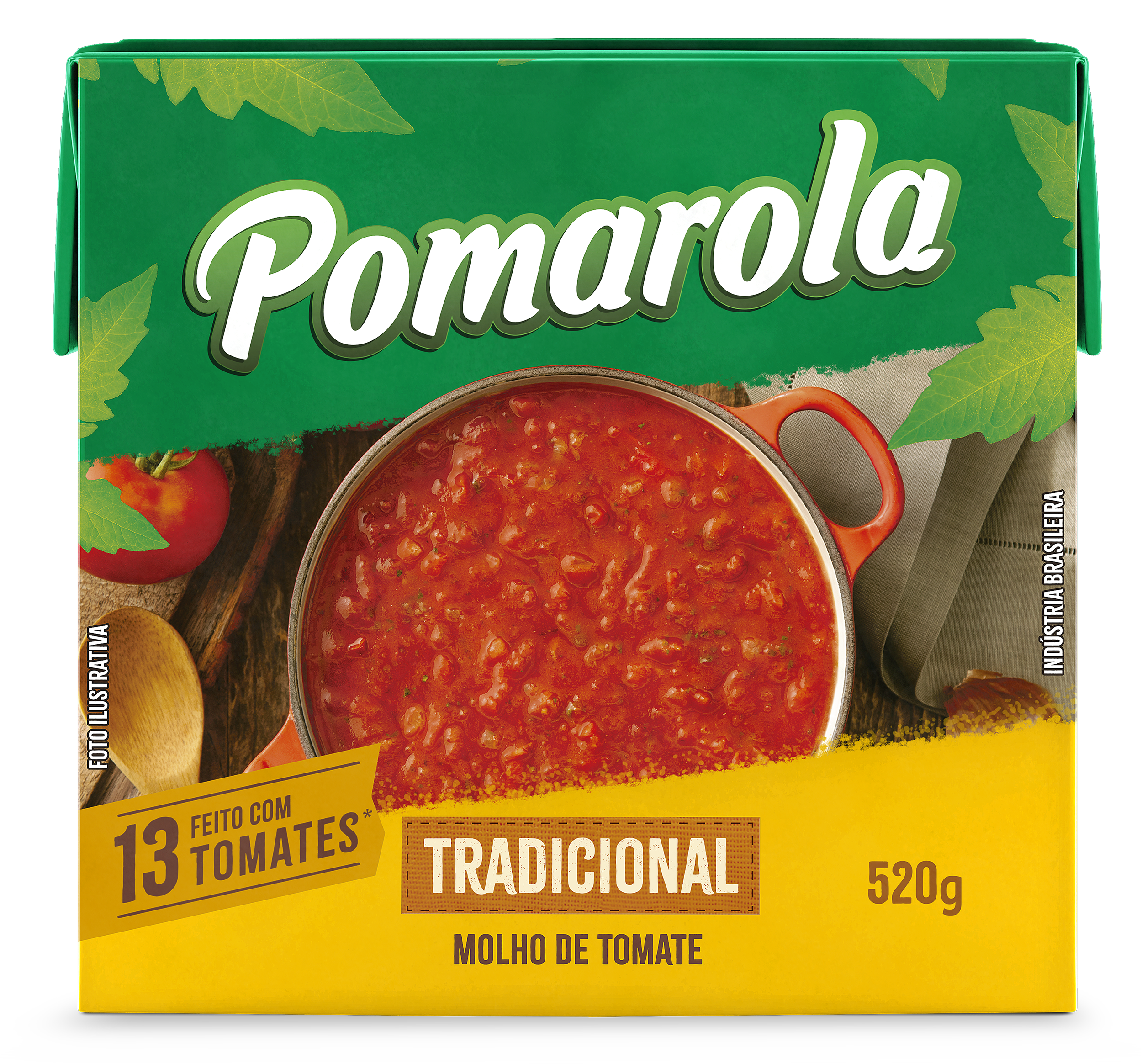 MOLHO TOMATE TRADICIONAL TP POMAROLA 