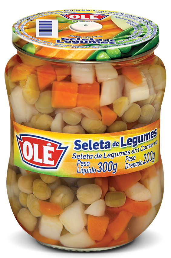 SELETA DE LEGUMES VIDRO OLÉ