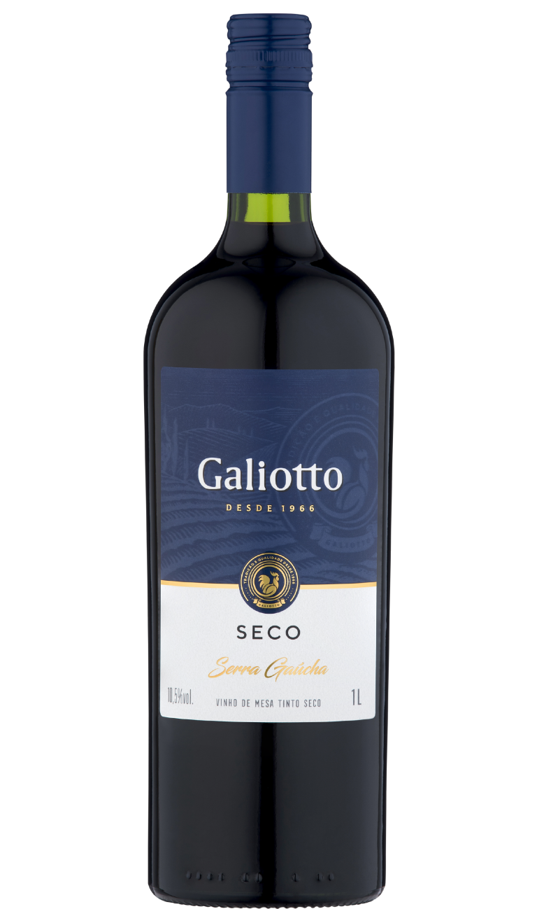 BEBIDA VINHO TINTO SECO GALIOTTO 