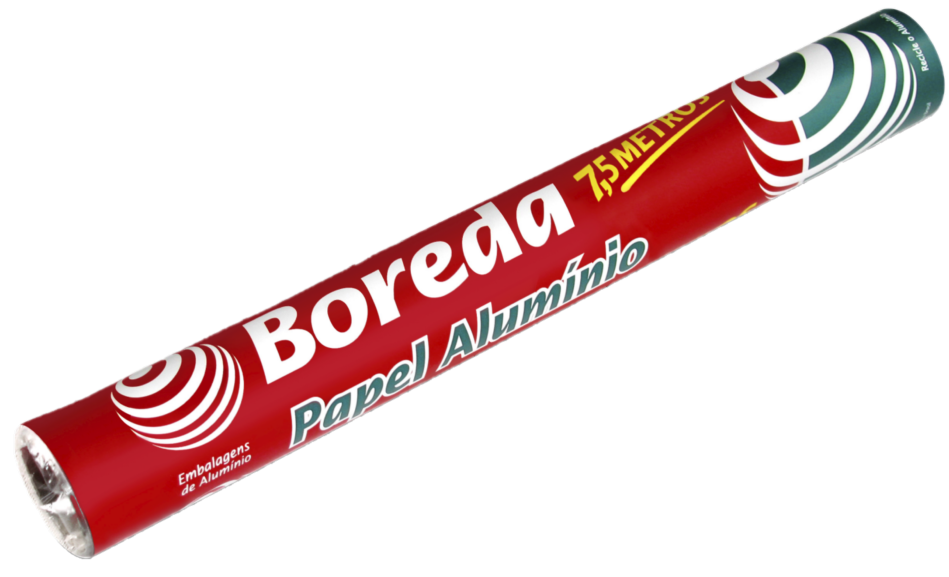 ROLO ALUMINIO 45CM C/7,5MT BOREBA 