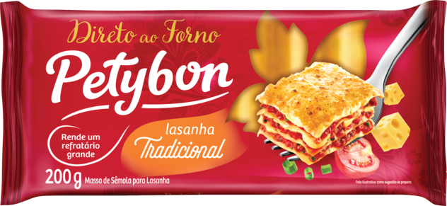 LASANHA DIRETO AO FORNO PETYBON