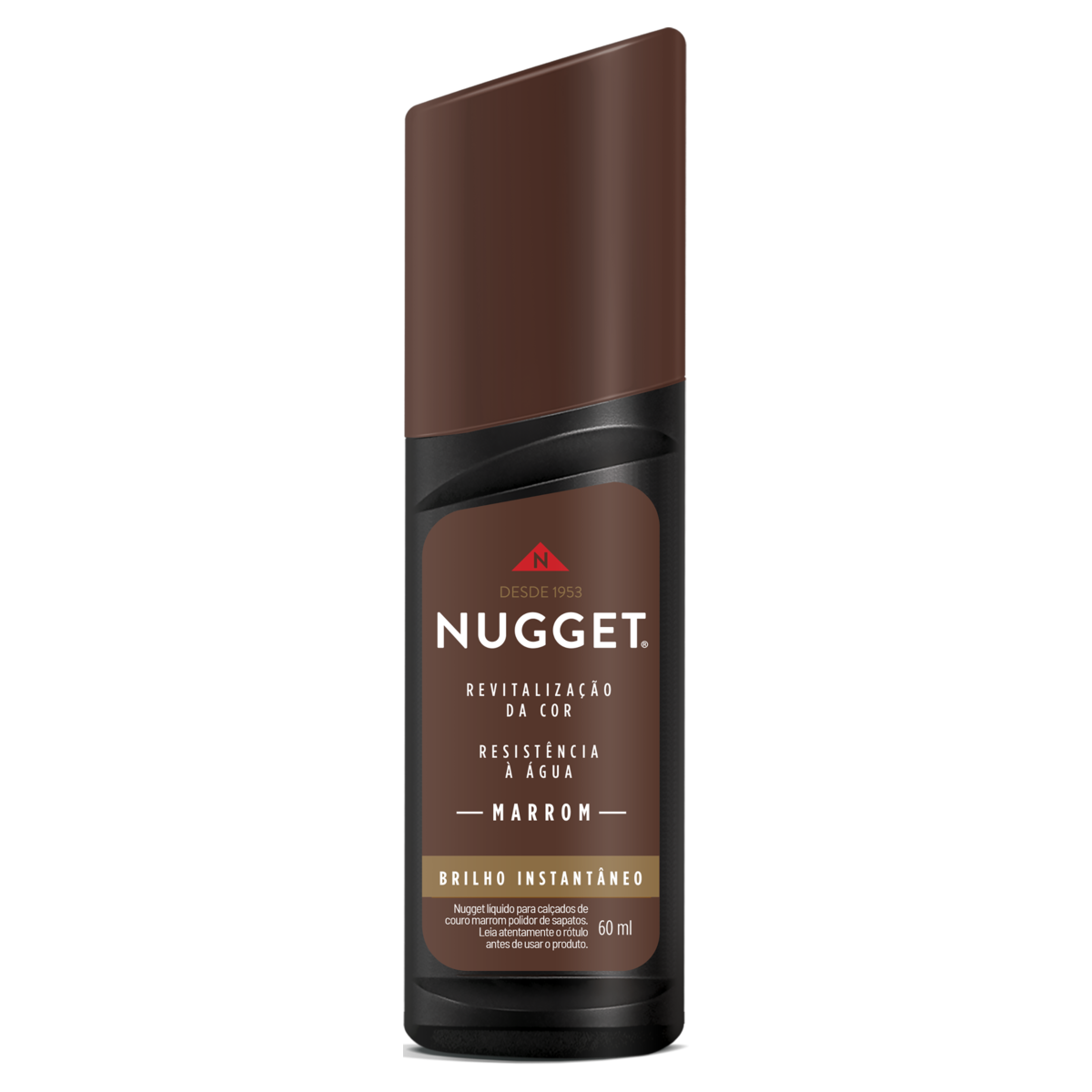 CERA PARA CALÇADO LIQUIDO MARROM NUGGET