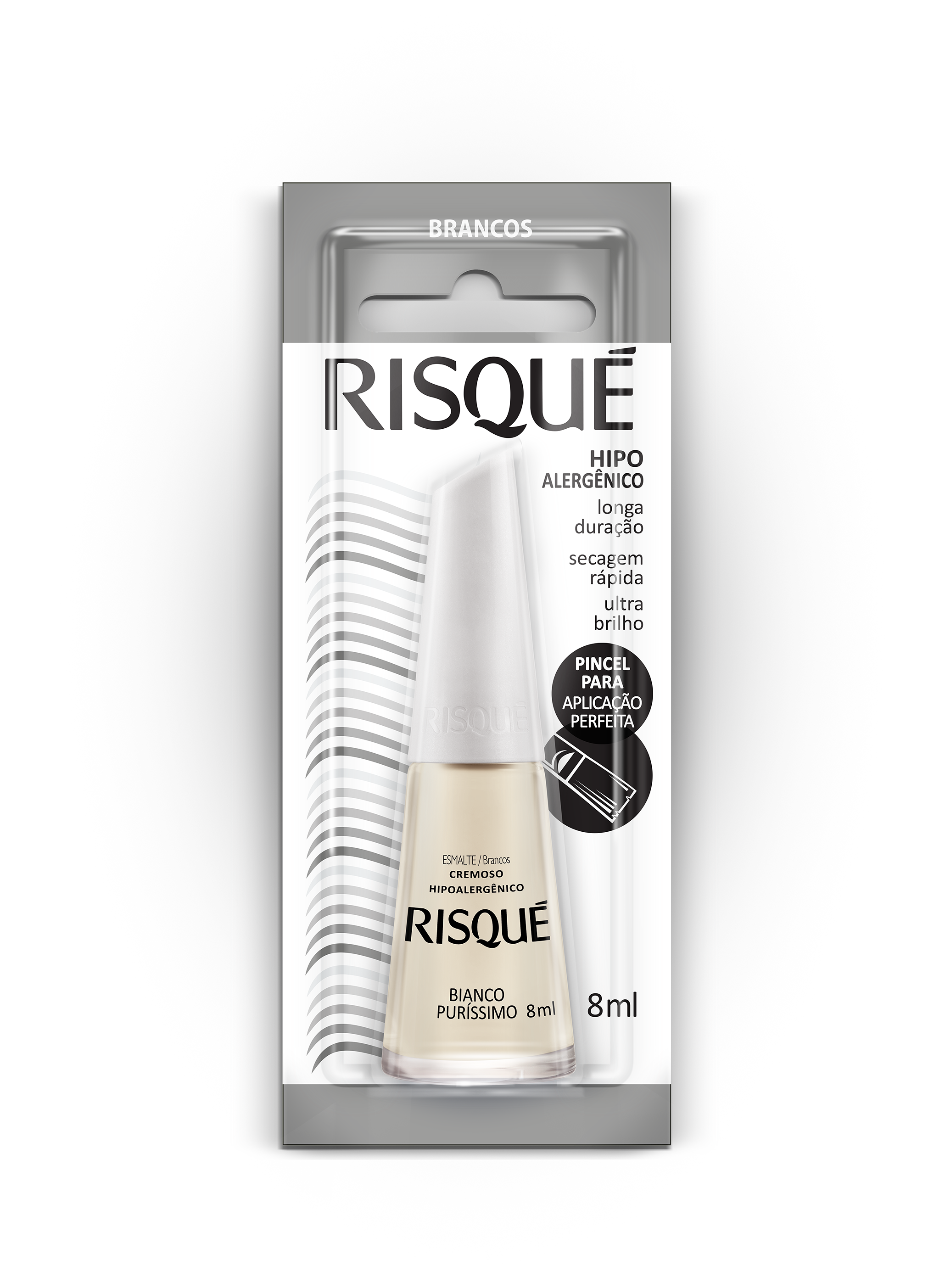 ESMALTE CREMOSO BIANCO PURÍSSIMO SM RISQUÉ