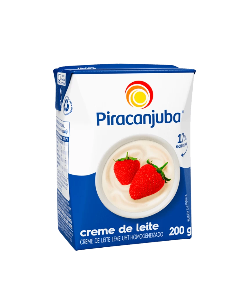 CREME DE LEITE LEVE TP PIRACANJUBA 