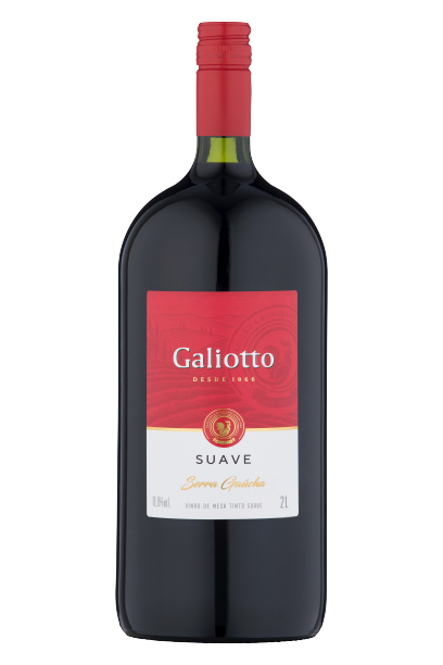 BEBIDA VINHO TINTO SUAVE GALIOTTO 