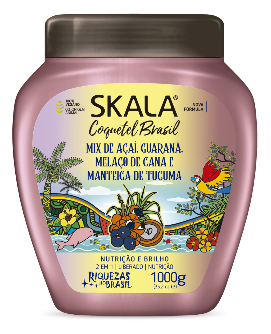 CREME DE TRATAMENTO COQUETEL DE FRUTAS SKALA