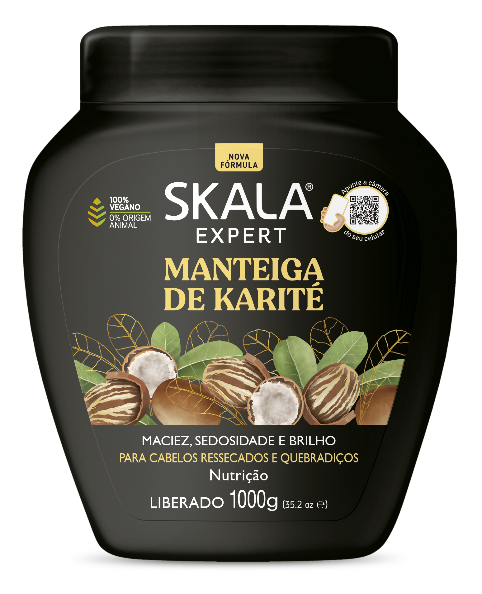 CREME DE TRATAMENTO MANTEIGA DE KARITÉ SKALA 