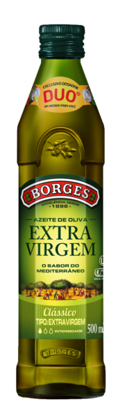 AZEITE EXTRA VIRGEM VIDRO 0,5% BORGES 