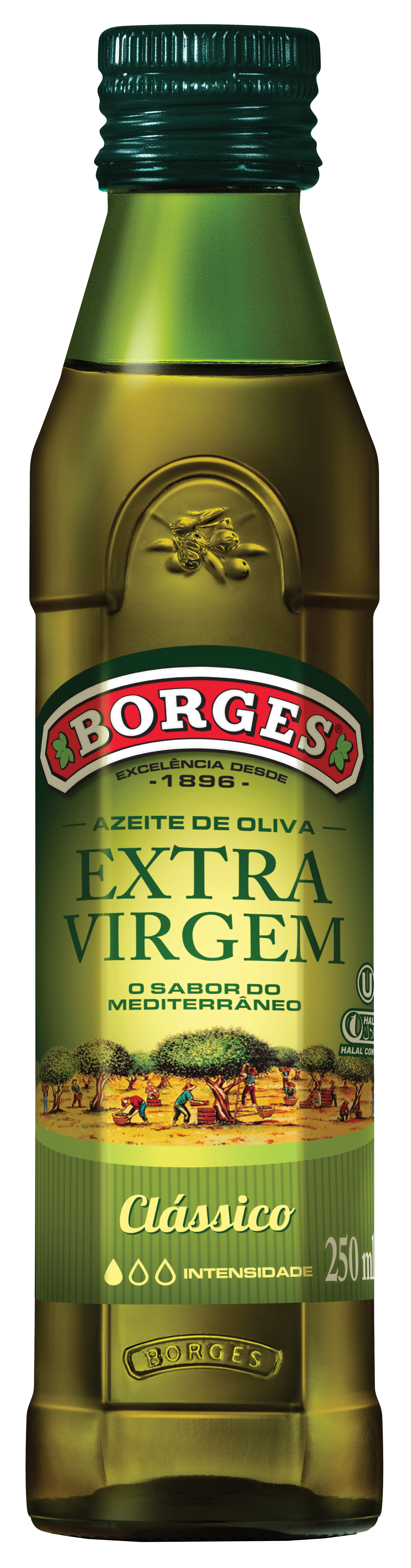 AZEITE EXTRA VIRGEM VIDRO 0,5% BORGES 