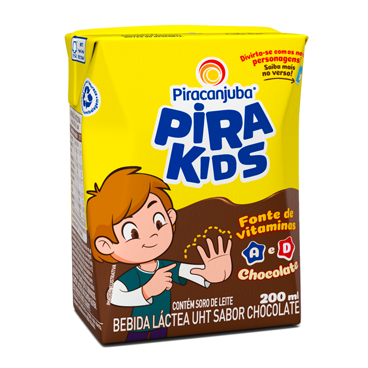 ACHOCOLATADO LÍQUIDO PIRAKIDS 