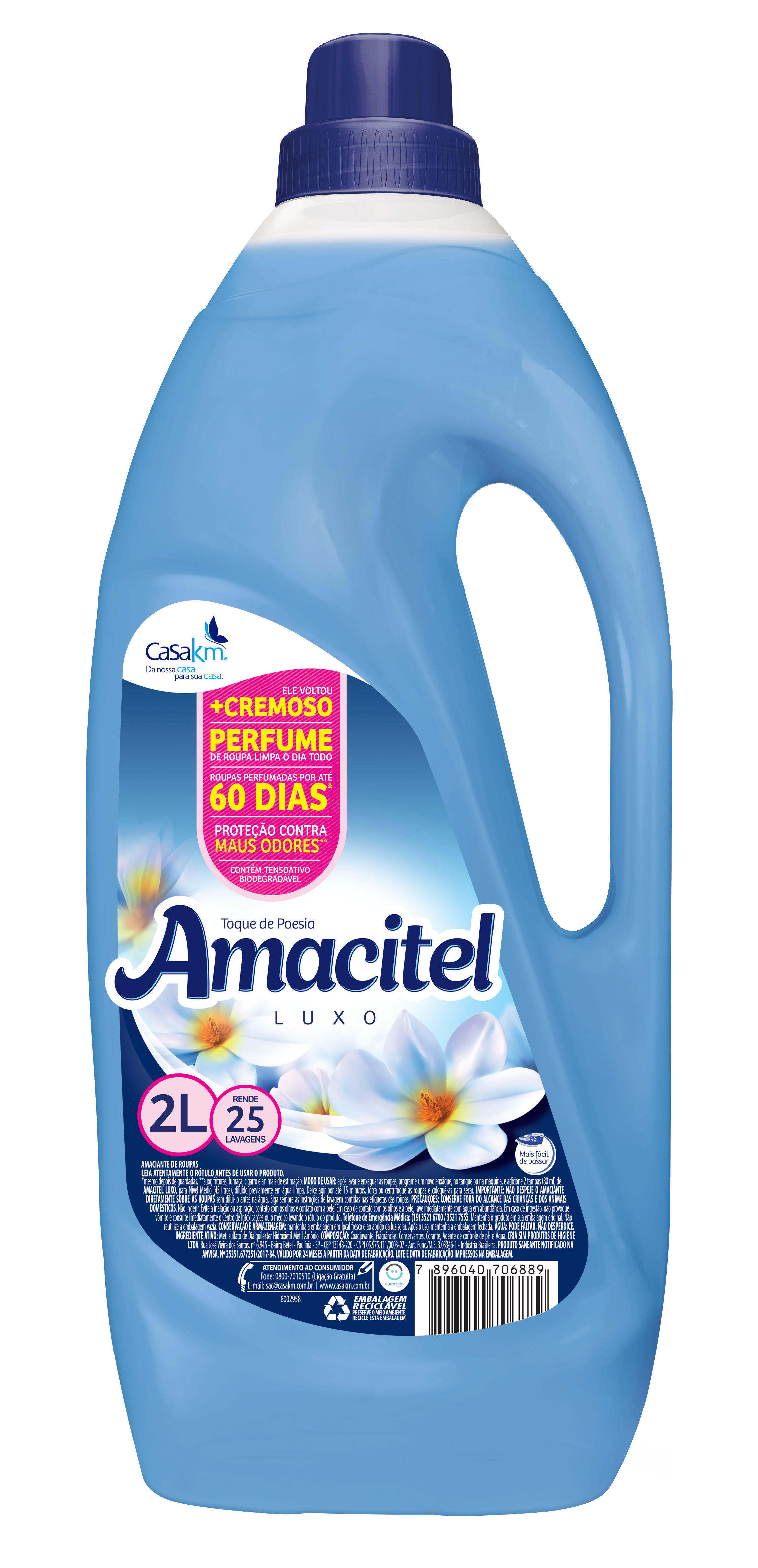 AMACIANTE TOQUE DE POESIA AMACITEL