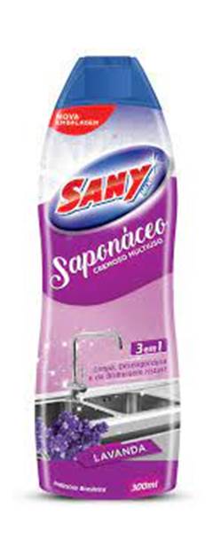 SAPONACEO CREMOSO LAVANDA SANY BRIL  