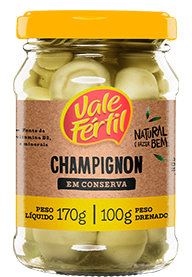 COGUMELO CHAMPIGNON VIDRO VALE FÉRTIL 